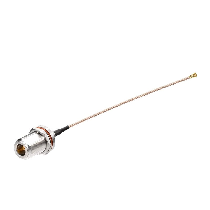 Superbat wlaniot N Type Female Pigtail Cable (6" RG178 for PCI WiFi Card Wireless Router Gateway External Antenna etc. - Image 2